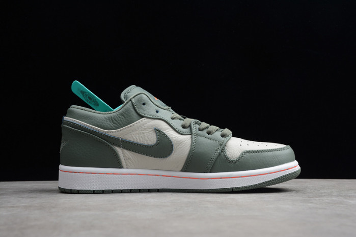 nike jordan 1 low military green 553558-121