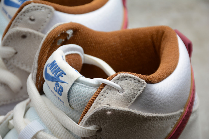 nike sb dunk high sail bright crimson cv9499-100